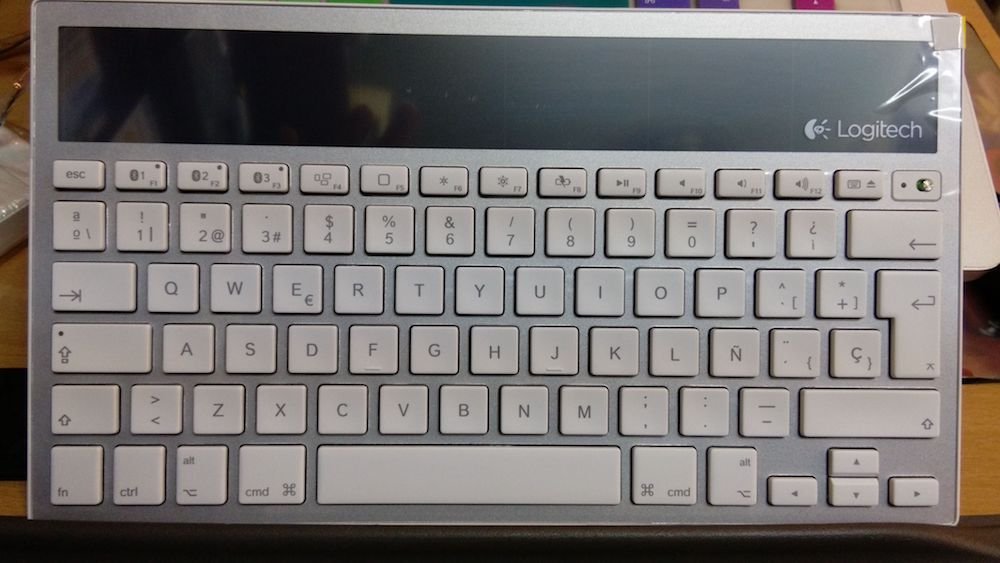 logitech wireless solar keyboard k750 for mac